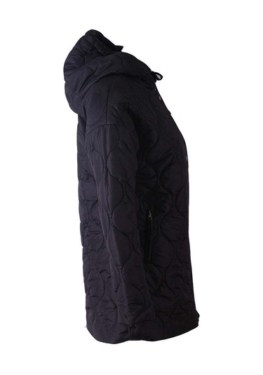 Trender Siyah Kadın Mont 4 Siyah