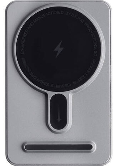 Skinarma Kira Kobai 15W 5000 mAh Magsafe Powerbank Gümüş