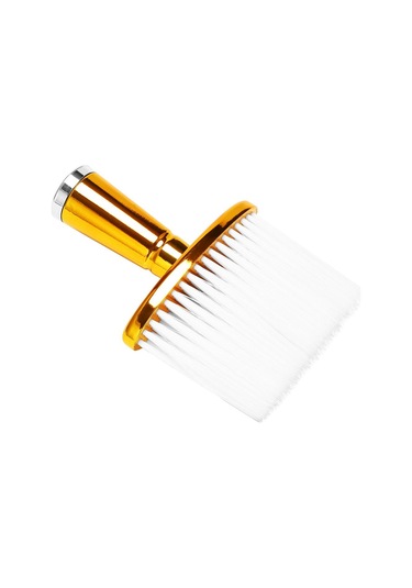 Yumuşak Saç Fırçası Boyun Yüz Duster Kuaförlük Saç Kesme Temizleme Fırçası Berber Salonu Kuaförlük Araçları-altın