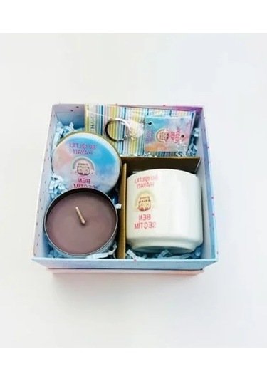 Giftmoda Bu Işıltılı Hayatı Ben Seçtim Tasarımlı Kutulu Hediye Seti