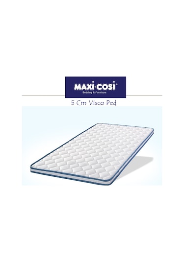 Onlıne-Yatak Maxi-Cosi Cotton 120X200 Ortopedik Yatak Şiltesi Visco Yatak Pedi