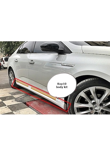 Renault Megane 4 R Yan Marşpiyel Takımı - Plastik