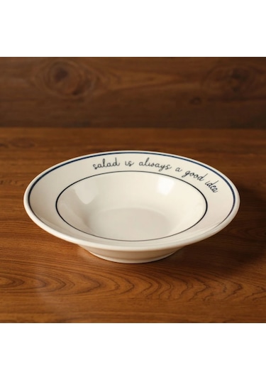 Fecra Pure Salata Tabağı 29 Cm Beyaz