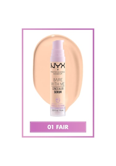 NYX Professional Makeup Bare With Me Kapatıcı Serum 01 Fair