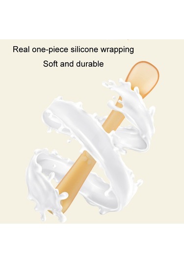 Sones Bebek Silikon Kaşık Bebek Silikon Beslenme Kaşığı Yumuşak Çocuk Sofra Takımı, Özellikler: Kutulu