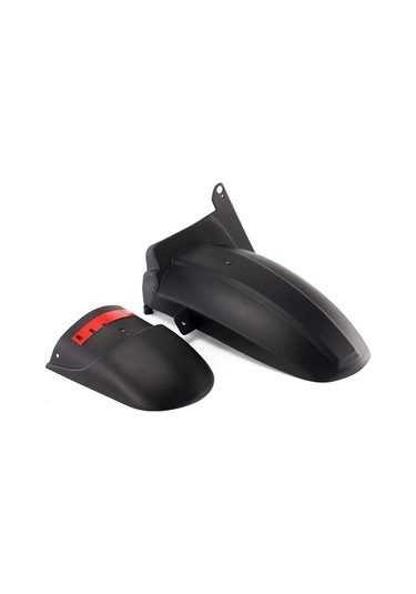 Xurunkeji Honda Nc750s Nc750x Nc700s Nc700x 2012-2021 Motosiklet Ön Arka Çamurluk Uzatıcı Çamurluk Aksesuarları, 2 Adet Siyah