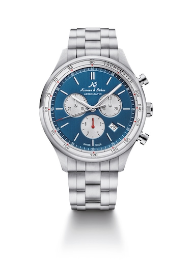Kronen&söhne Aeromatic Chronograph Swiss Made Erkek Kol Saati