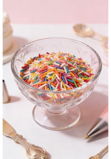 Renkli Pasta Süsü 250 Gr Kek Kurabiye Cupcake Dekor Şekerlemesi