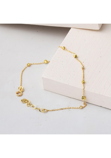 Bilezikci Dorika Toplu Spor 14 Ayar Altın Halhal Sarı