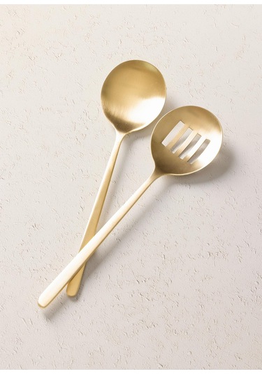The Mia Giallo Servis Seti Şampanya Gold 2 Parça Gold