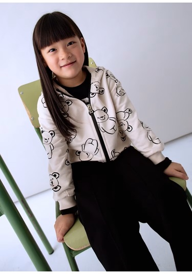 Mayoral Kız Çocuk Eşofman Takımı 4895 Siyah