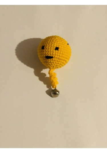 İnci Mode Amigurumi El Örgü Kedi Oyuncak Sarı