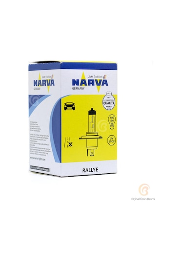 Narva Ampul H4 12V 100 90W P43T Tırnaklı - 2 Adet