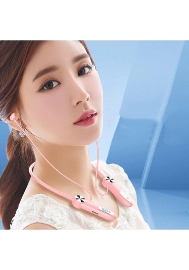 Su Geçirmez Kablosuz Bluetooth5.3 Boyun Bandı Kulaklık Spor Manyetik Kulaklık Kulak İos Uyumlu Android Telefon Için Kulakiçi Stereo Kulaklıklar