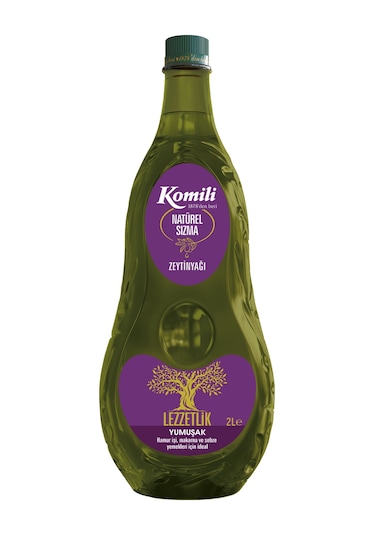 Komili Lezzetlik Yumuşak Natürel Sızma Zeytinyağı 2 L