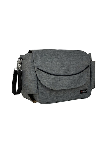 Bye Bye Stroller Bag Bebek Arabası Düzenleyici Çanta Sade Gri