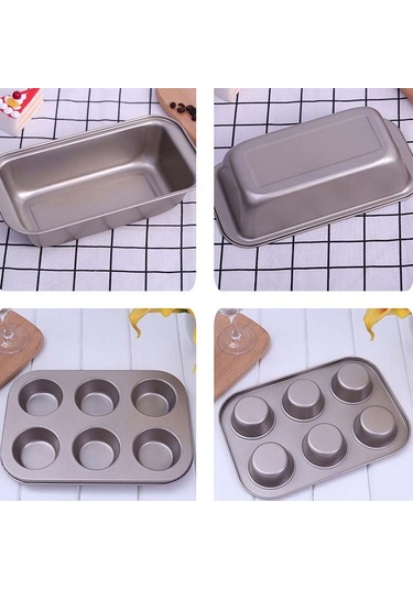 Sones 5'i 1 Arada Kek Kalıbı Pizza Pişirme Gereçleri Ev Pasta Bisküvi Ekmek Pişirme Alet Seti