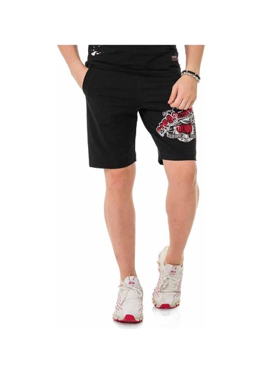 Ck274 Erkek Şort Siyah