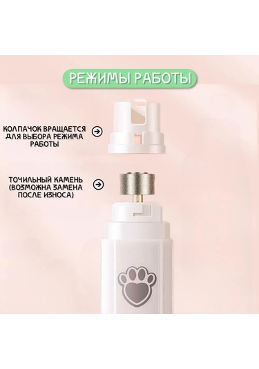 Geekyou Evcil Hayvan Tırnak Taslağı Elektrikli Şarjlı, Köpek Ve Kedi İçin Sessiz Çift Vitesli Tırnak Kesici, Abs Plastik, Usb Şarj Kablolu