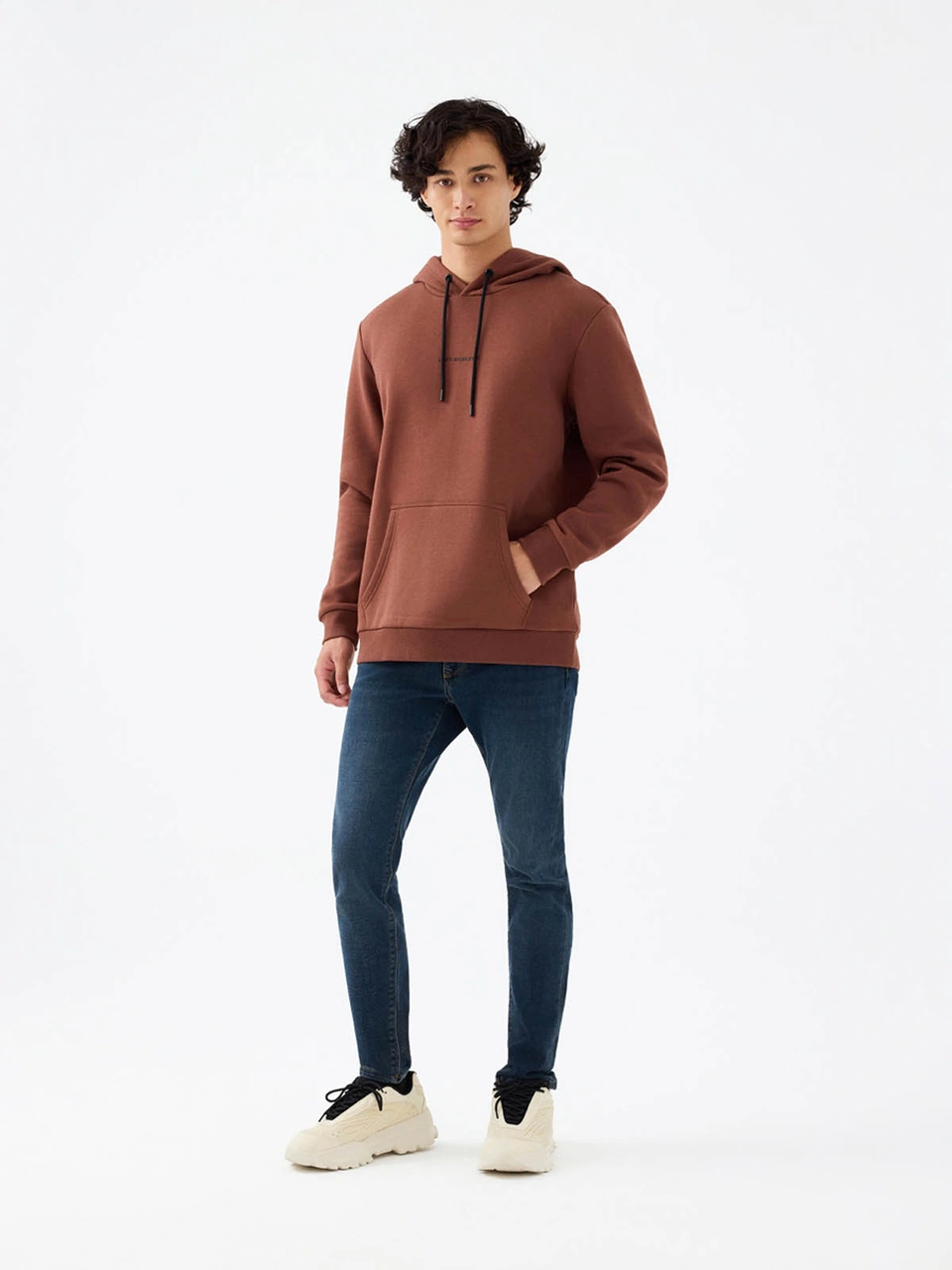 Loft Regular Fit Kahverengi Erkek Sweatshirt Lf2034269 Kahverengi
