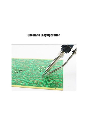 Kangvka 60w İç Isıtmalı El Tutulu Lehim Makinesi - 220v Avrupa Standartı - 0.8-2.0mm Tın Tel Uyumlu - Hızlı 2-4 Dakika Isınma - Yeşil Renk