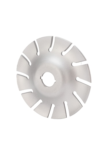 Symbee 125mm Paslanmaz Çelik Açı Grinder Aksesuarı - 12 Dişli Ahşap Oyma Ve Düzenleme Diski, Hafif Ve Kolay Kurulum