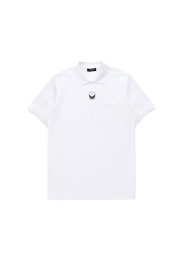 Pierre Cardin Erkek Beyaz Tişört Basic 50325290-vr013