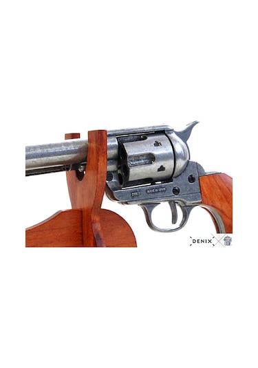 Denix Dekoratif Cal.45 Peacemaker Revolver 7½'' 35 Cm , Amerika 1873
