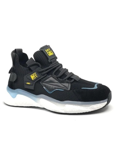 Gamelu Dova Erkek Sneaker Ayakkabı - Siyah Siyah