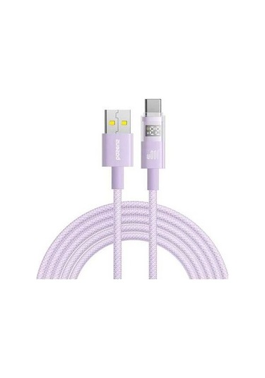 Zyzqstore 2 Metrelik Baseus 100w Hızlı Display Usb-a Type-c Şarj Kablo, Pazly, Uzunluk:2m, Usb-a Type-c, Şarj Kablosu