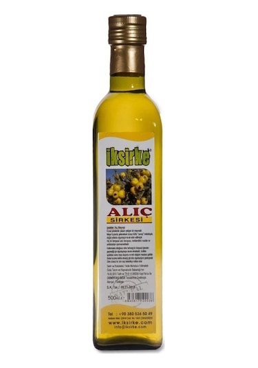 İksirke Alıç Sirkesi 2 x 500 ML + Ekşi Elma Doğal Sirkeli İçecek 2 x 500 ML