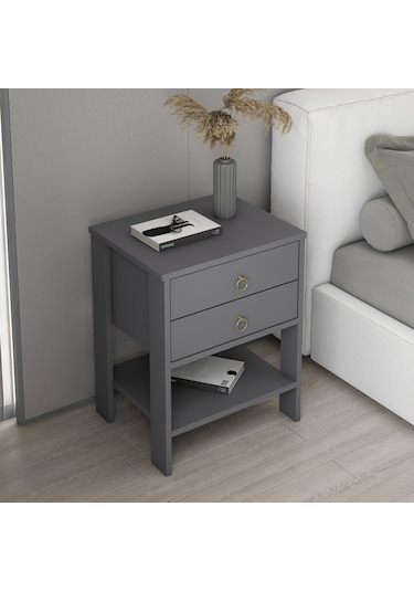 Dekorosso Zen Modern 2 Çekmeceli Komodin