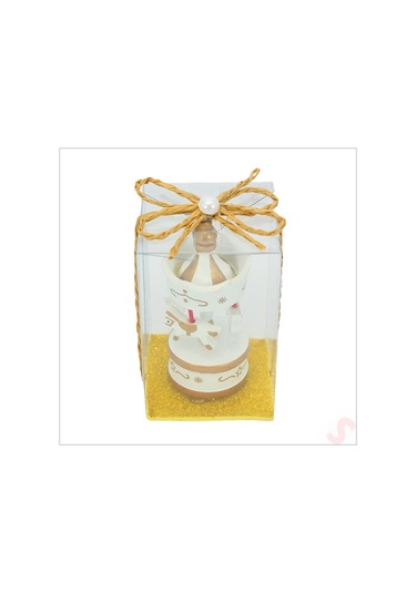 Kutulu Mini Atlı Karınca, 8,5cm X 3,5cm - Altın Süslü