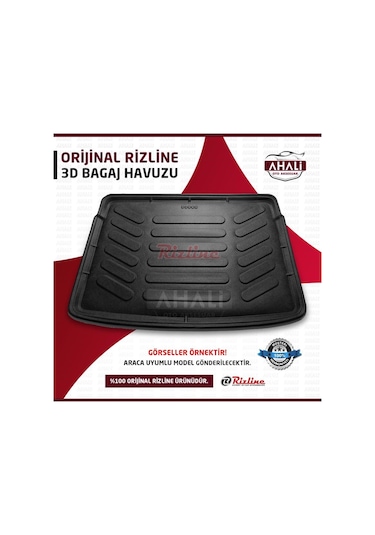 Rizline Volkswagen Taigo 2020 Sonrası 3D Alt Bagaj  Havuzu