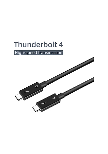 Cbtx Thunderbolt Veri Transferi Hızlı Şarj Kablosu 100W 0.8 Metre