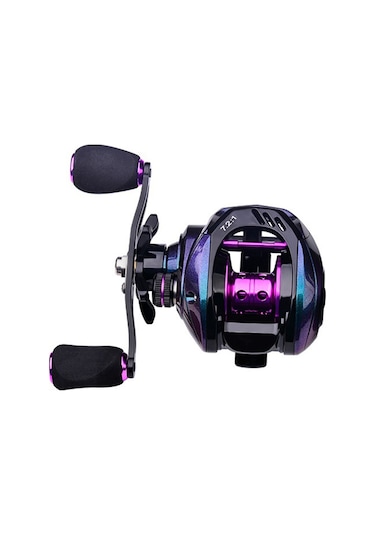 Proberos Dw139 7.2:1 Renkli Metal Baitcasting Makarası, Ultra Hafif Balıkçılık Makarası - Sol El