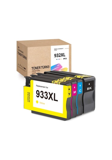 Hp 932xl / 933xl Uyumlu  Kartuş Set /6100 /6700 /7110 /7610  /7612