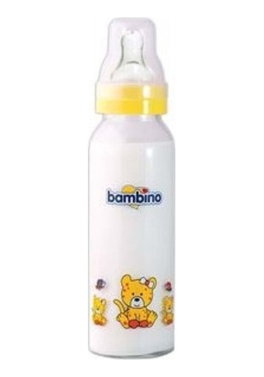 Bambino Bambiş Kiraz Uçlu Cam Biberon 225 ML