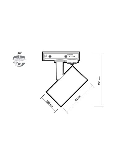 Jazzway Gu10 Işıklı Raylı Tavan Lambası 220774418 Beyaz