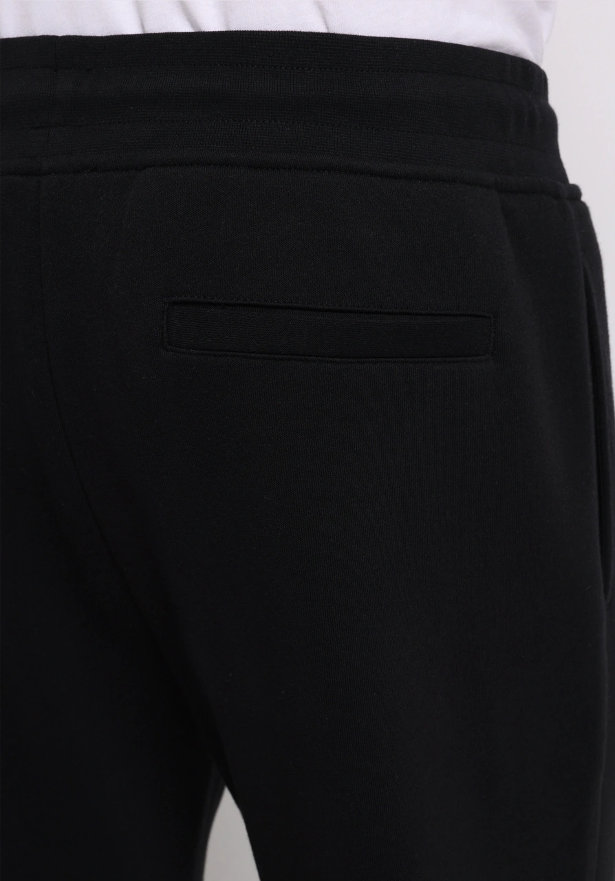 Colins Slim Fit Orta Bel Düz Erkek Siyah Eşofman Altı Cl1077099 Q1.v2 Blk Siyah