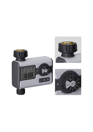 Akyol Garden 21177 Dijital Otomatik Bahçe Sulama Bilgisayarı Timer