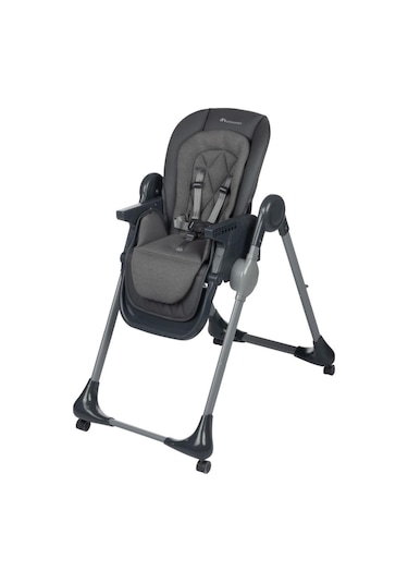 Bebeconfort Olea Katlanabilir Tekerlekli Mama Sandalyesi Mineral Graphite