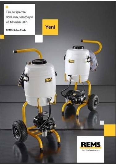 REMS Solar Push K60 PUSH El Tipi Basınçlı Test Pompası