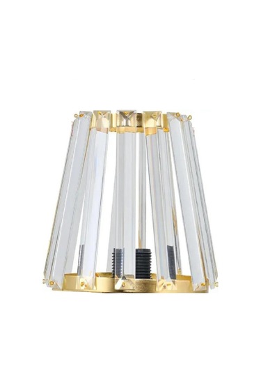 Abajur Şapkası - Yedek Şapka - Abajur Başlığı -kumaş Başlık Metalik