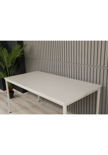 Sehpol Çalışma Masası 160x80x75 Cm Gri