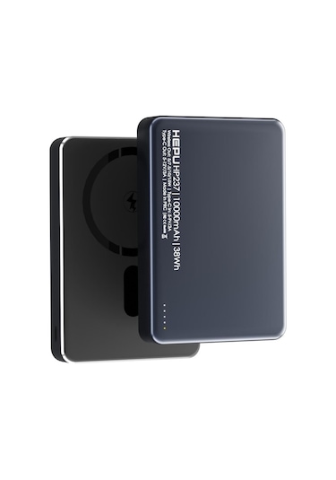 Hepu Hp-237 10.000 Mah Magsafe Kablosuz Powerbank 15w Kablosuz + 22w Pd Hızlı Şarj