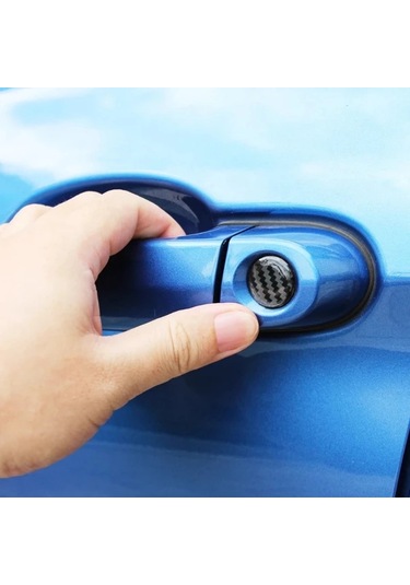 Willowhaven 4 Adet Çizgili Araç Kilidi Anahtar Deliği Dekoru Alexa Uyumlu Pilsiz Yüzey İşlemsiz