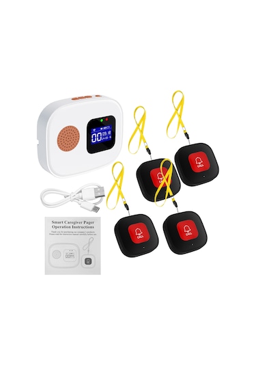 Yaşlı İzleme Için Çağrı Düğmeli Wifi Kablosuz Bakıcı Hs7026-2