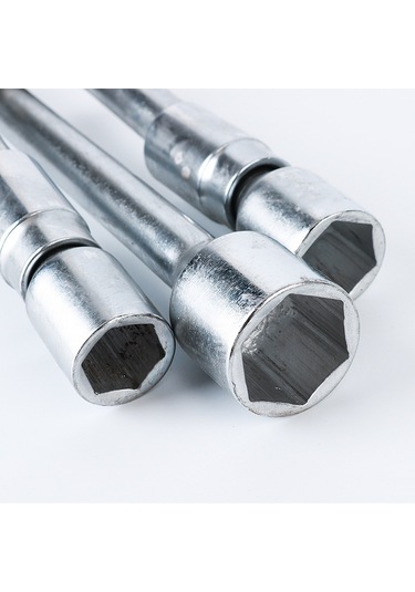 Sones 350mm Katlanır Çapraz Kol Araba Lastiği Anahtarı, Özellikler: 17/19/21/23mm