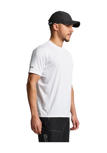 Slam Slam Crew Sunblock Erkek Beyaz Tişört 103 Beyaz
